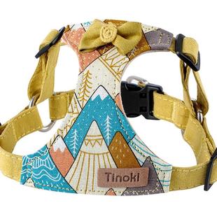 Tinoki Dog Leash Small Size Dogs Rope Dog Walking Rope Vest Style Teddy Corgi Pet Harness