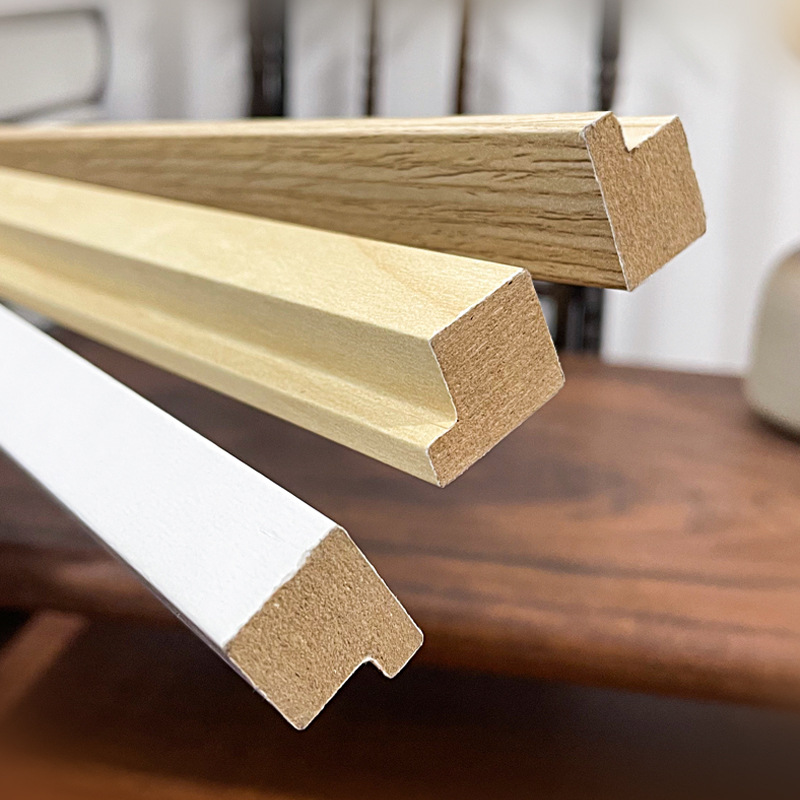 工厂批发MDF纸包覆密度板线条装饰框字画边框条相框装裱边框线条