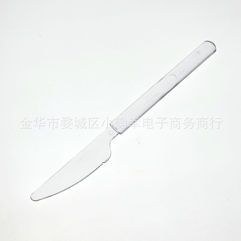 Ensalada de bistec occidental gruesa de mango largo desechable, cuchillo y tenedor para llevar, té con leche grueso, postre, cuchara de sopa, paquete independiente