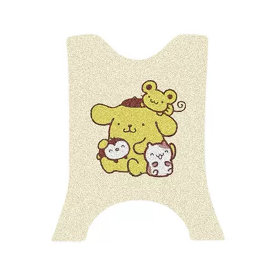 Suitable for Taiwan Bell Fei Meng EB (Long) Electric Vehicle Silk Ring Foot Pad TDS2199Z Battery Car Waterproof Foot Pad (Electric vehicle foot mat) - tailing-fei-meng-eb-long-style-pudding-dog