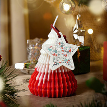 跨境圣诞树香薰蜡烛香薰摆件小众生日礼物香氛伴手礼物圣诞蜡烛