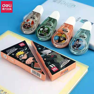 Effective 71539 Naruto Correction Tape 5mm*20m Correction tape Wrong Modification student