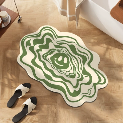 Avtomobil döşəmə paspasları: Non-slip Quick-drying Diatom Mud Floor - reappeared-yesterday-3-4060cm-non-slip