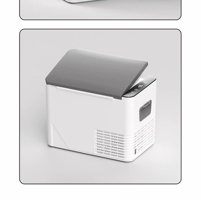 Car refrigerator compressor refrigeration truck refrigerated 12V 24V small refrigerator for two cars (Soyuducular) - bc-10-car-modelfreezing-and-refrigeration-without-partitions