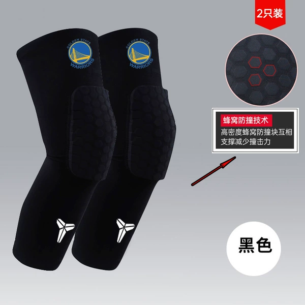 Black double standard knee pads YS+KB