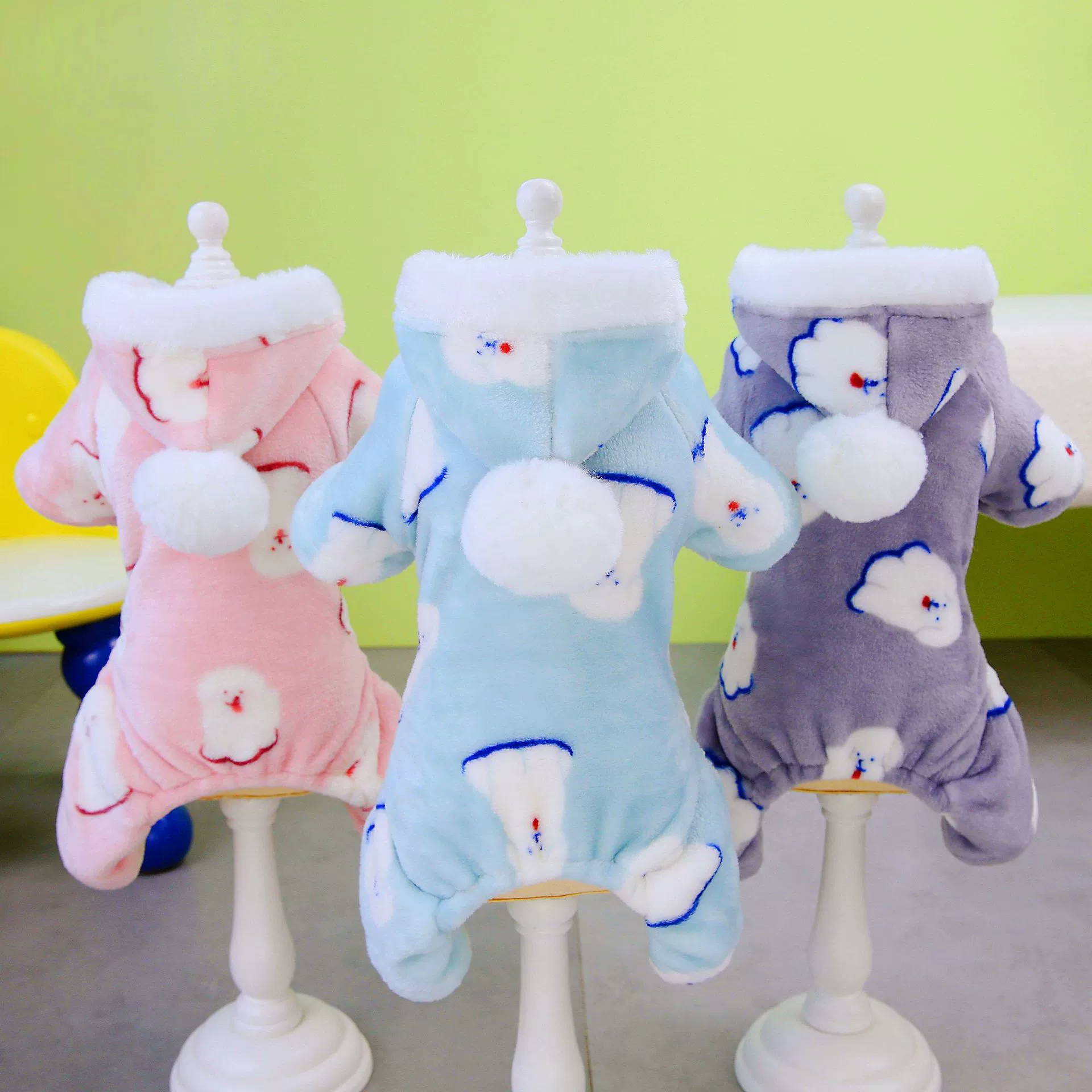 Одежда для домашних животных осенняя и зимняя одежда Одежда для собак Тедди кошка одежда для домашних животных зима Новый 23 щенок четвероногий флис