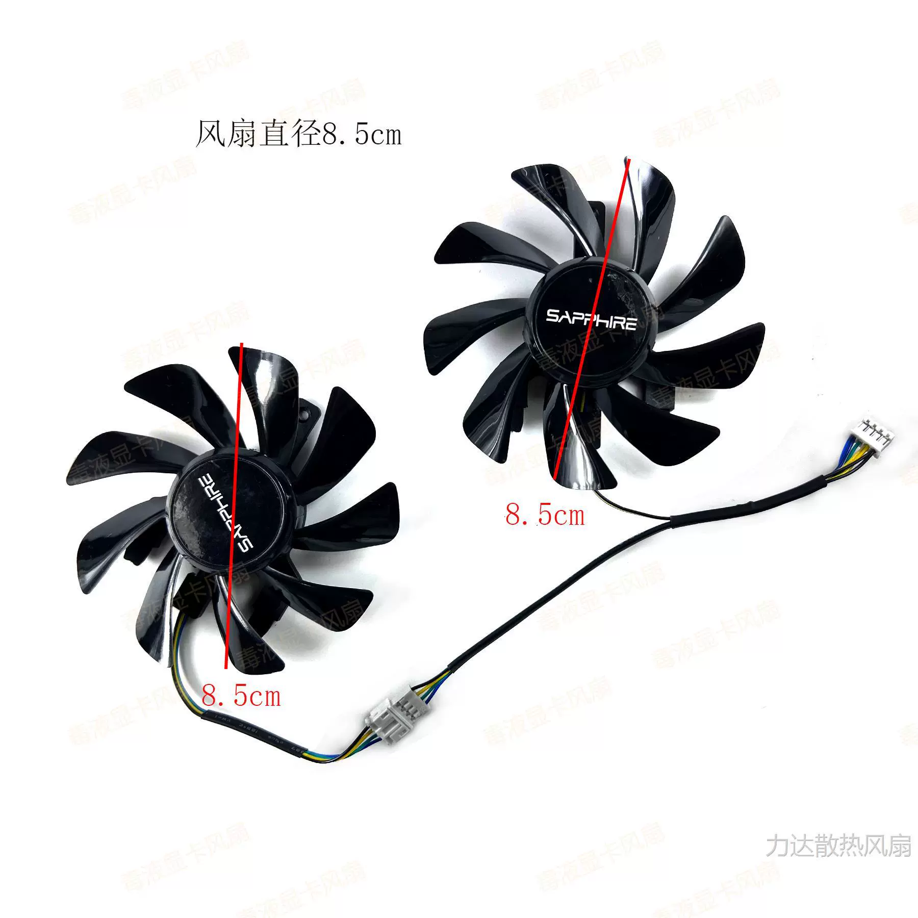 Новый кулер для видеокарты Sapphire RX 580 2048SP 8G D5 Platinum Edition V2 — бесшумный вентилятор с температурным контролем