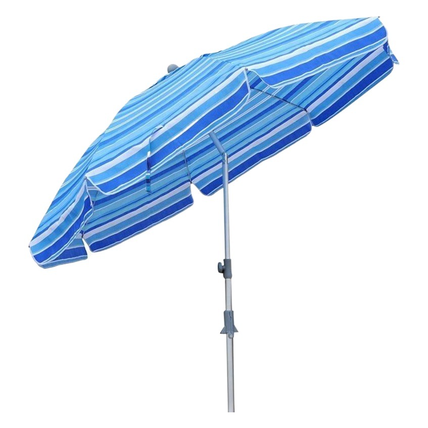 Sombrilla de Playa de 2.2 Metros, Doble Capa, Tejido de Poliéster Transpirable, con Borlas, para Exteriores, Venta en Amazon