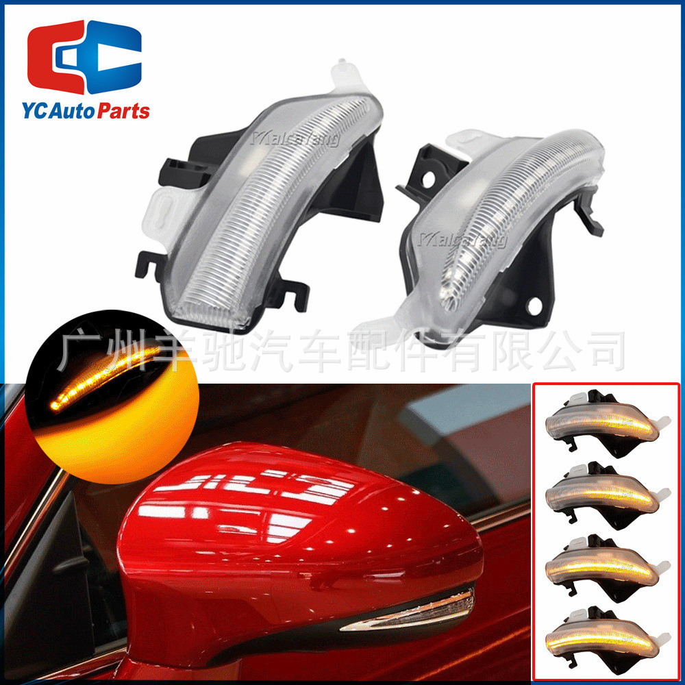 Para Toyota Lexus IS250 IS300 IS350 LS460 espejo retrovisor LED luz de dirección de flujo