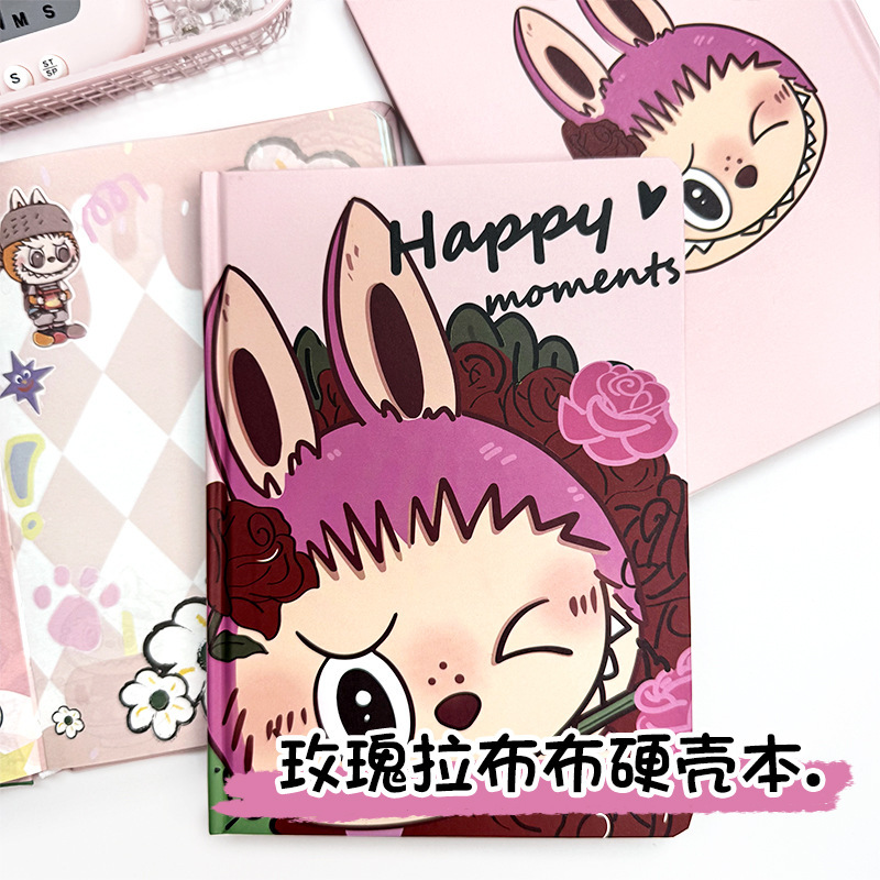 新品布a5ノート高颜値漫画横線ノート漫画手帳学生超厚手帳