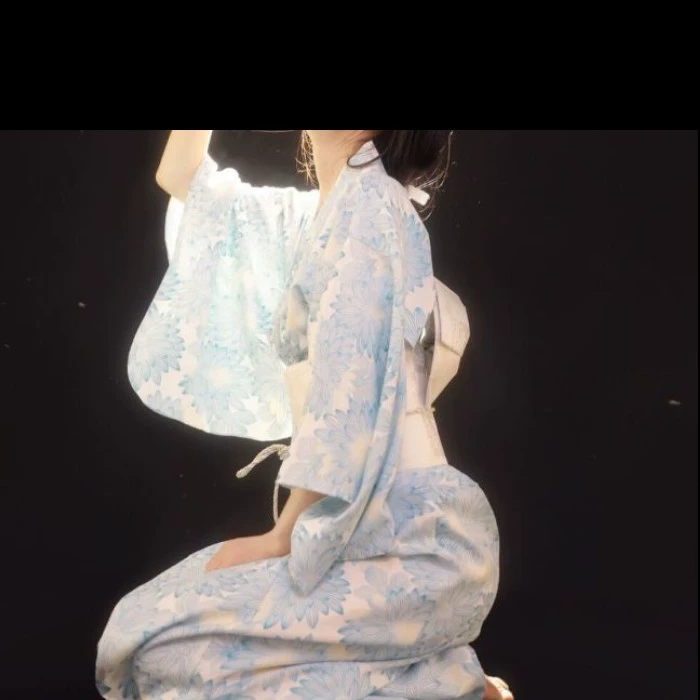 Кимоно (God Girl) традиционный японский стиль для фотосессии, один размер, варианты банта или веера для талии