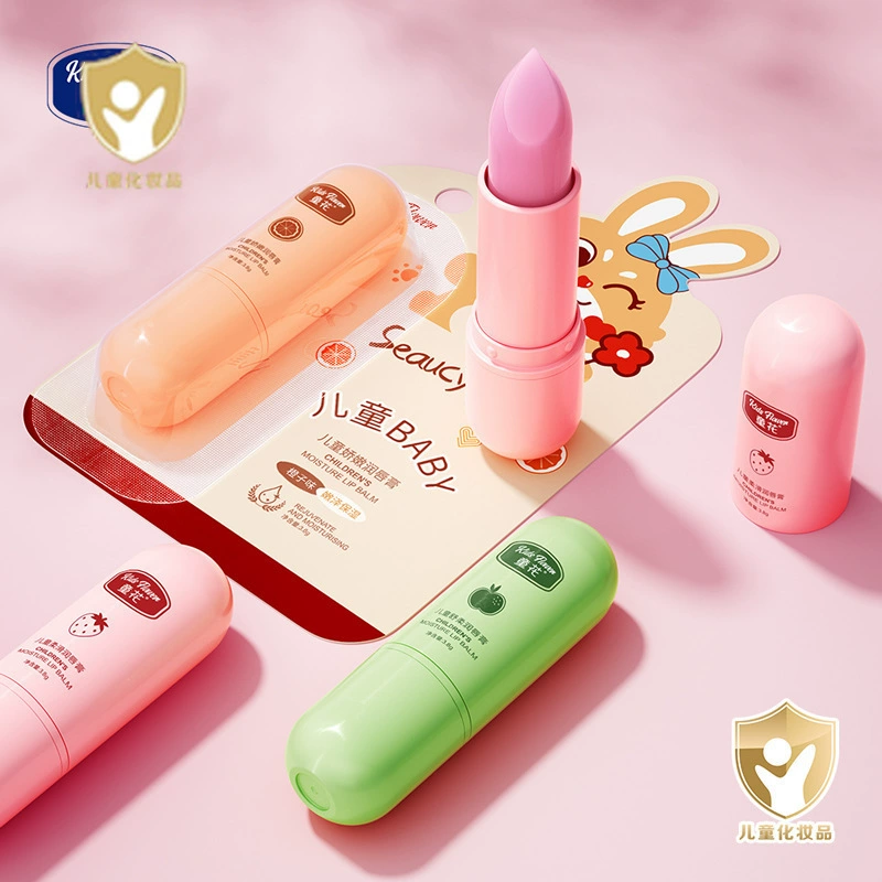 Детский увлажняющий бальзам для губ для детей