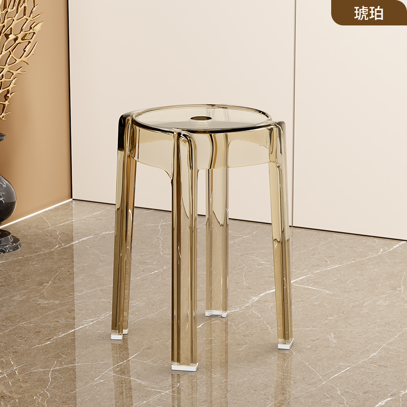 호박색의 두꺼운 PMMA 소재는 내하중 250kg