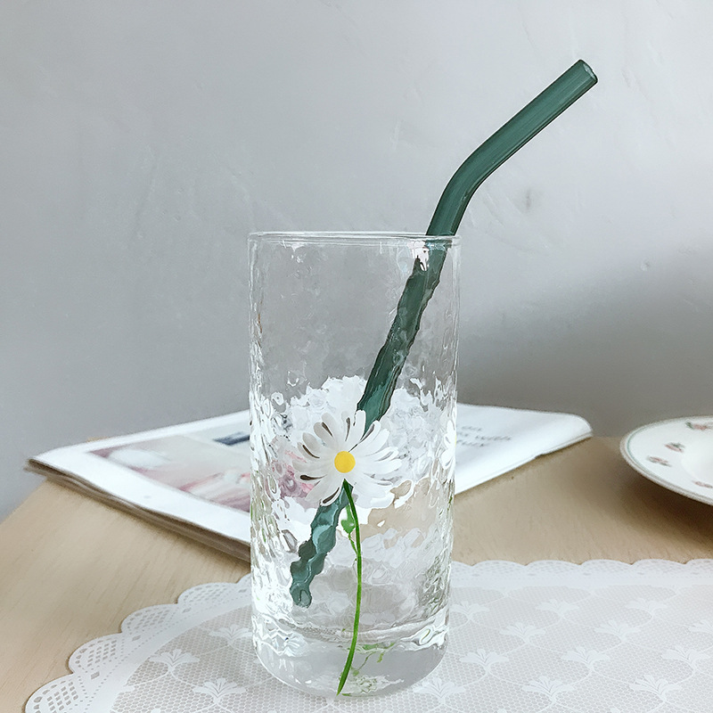 15g Weight Straw, stirring rod Kitchen and drinking utensils 1 Piece Quantity Daily Occasion Glass Material Solid Color Pattern Casual Style Casual Solid Color Glass Straw Stirring Rod 1 Piece 5