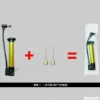 Package 1 (air cylinder + 2 air needles)