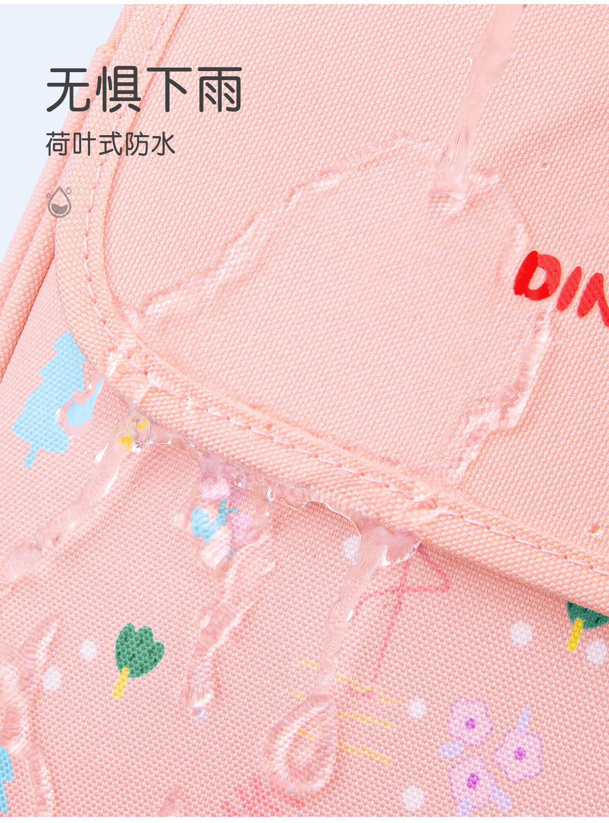 Mochila escolar de escuela primaria de gran capacidad, mochila para niños simple y ligera, 3-6 grados, protección de la columna de reducción de carga femenina