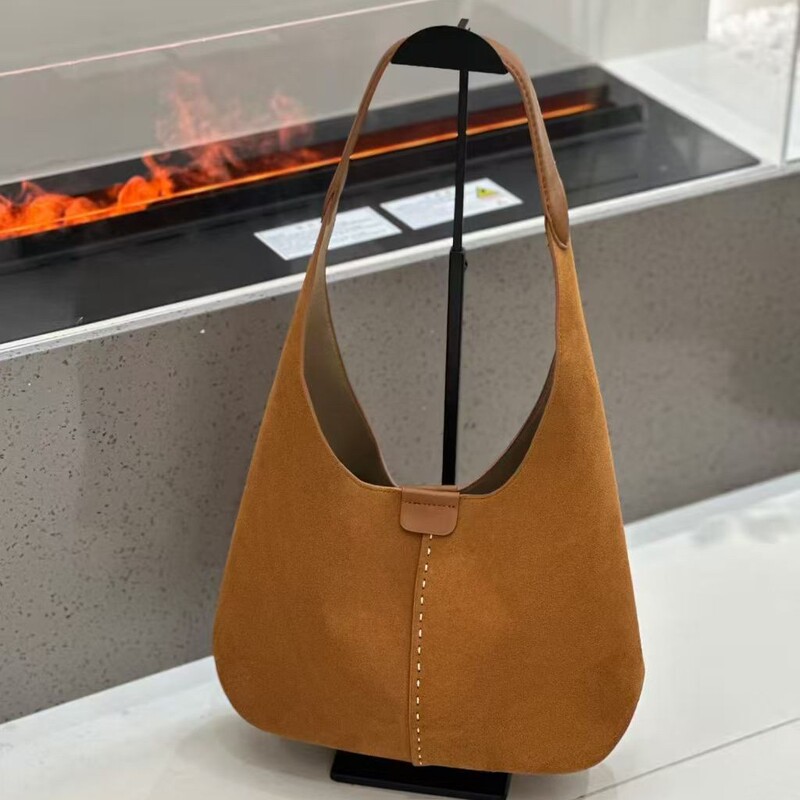 Manufacturer Customized Tote Bag 2025 New Autumn and Winter Large Capacity Bag Korean Niche Armpit Bag Genuine Leather Women's Bag