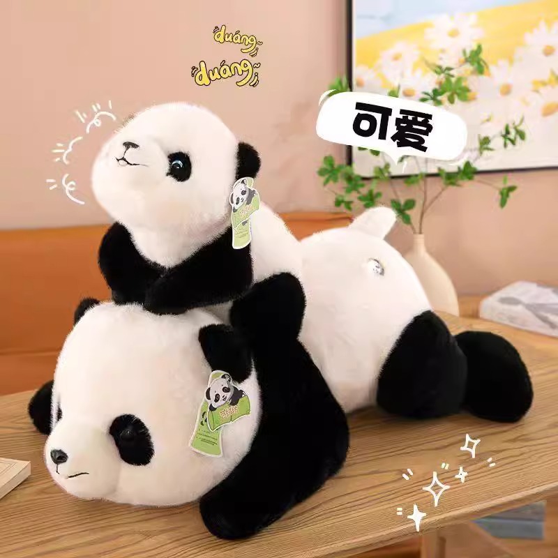 Nuevo estilo Bear Bear Cat Peluche Muñeca Panda Gigante Zoo Muñeca Regalo de cumpleaños para niños
