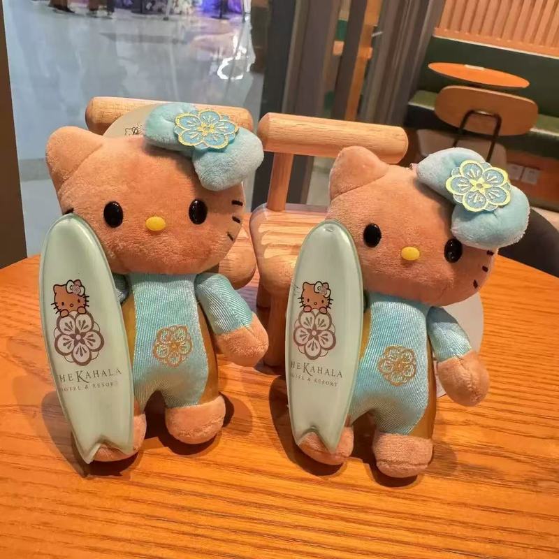 卡通动漫新款限定夏威夷黑皮滑板KT包包挂件挂饰可爱毛绒玩具批发|undefined