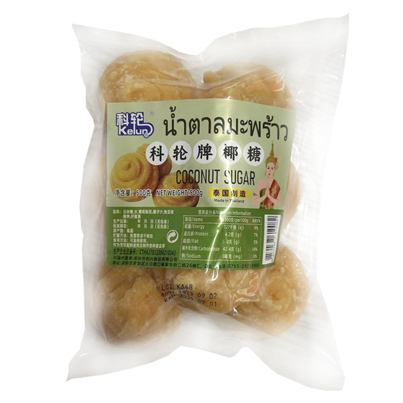 Кокосовый сахар Kelun 500г/пакет