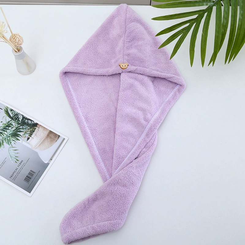 Hair towel, quick dry cute shower cap, scarf, increased thickness, water absorbent, (Physicals)