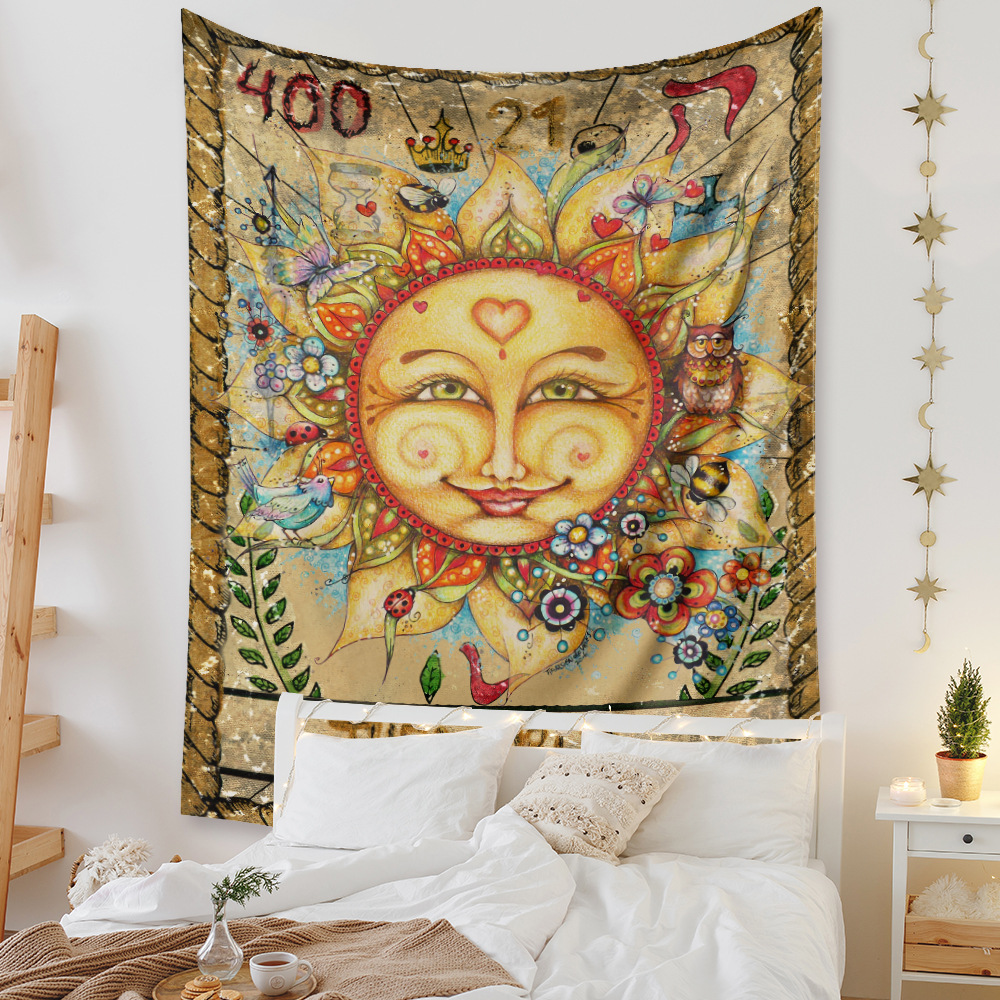 Tapestry Bohemian Tapestry Room Decoration Background Cloth Hanging Cloth Tapestry display picture 38