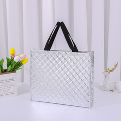 保溫棉無紡布袋手提袋可定製外賣打包袋購物袋宣傳服裝袋批發