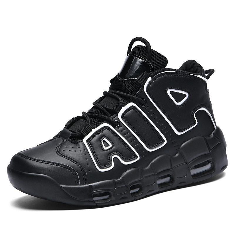 Otoño transfronterizo de hombres zapatos de baloncesto de gran tamaño de cuero amortiguador zapatos de aire zapatos deportivos ligeros zapatos de moda zapatos casuales zapatos de hombre image 7