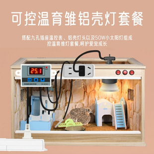 J8 Turtle Lamp Thermostat Chick Crawling Lamp Automatic Pet Warmer Temperature Control Incubator Heating Ruddie Chicken G3
