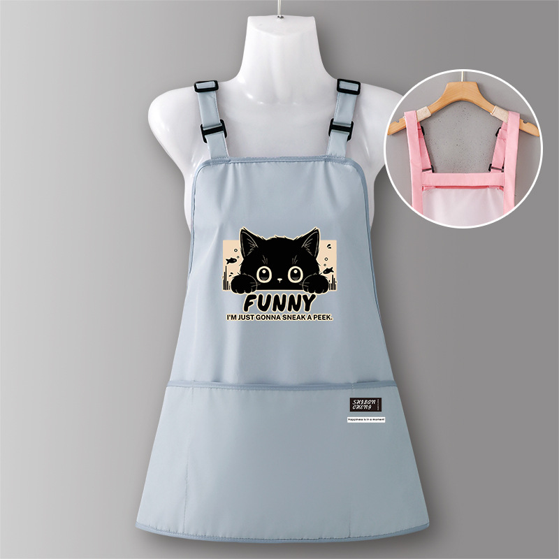 Delantal pequeño, a prueba de aceite, a prueba de agua, horneado, cocina, hogar, 2025, nuevo adulto joven, taller de fábrica masculino