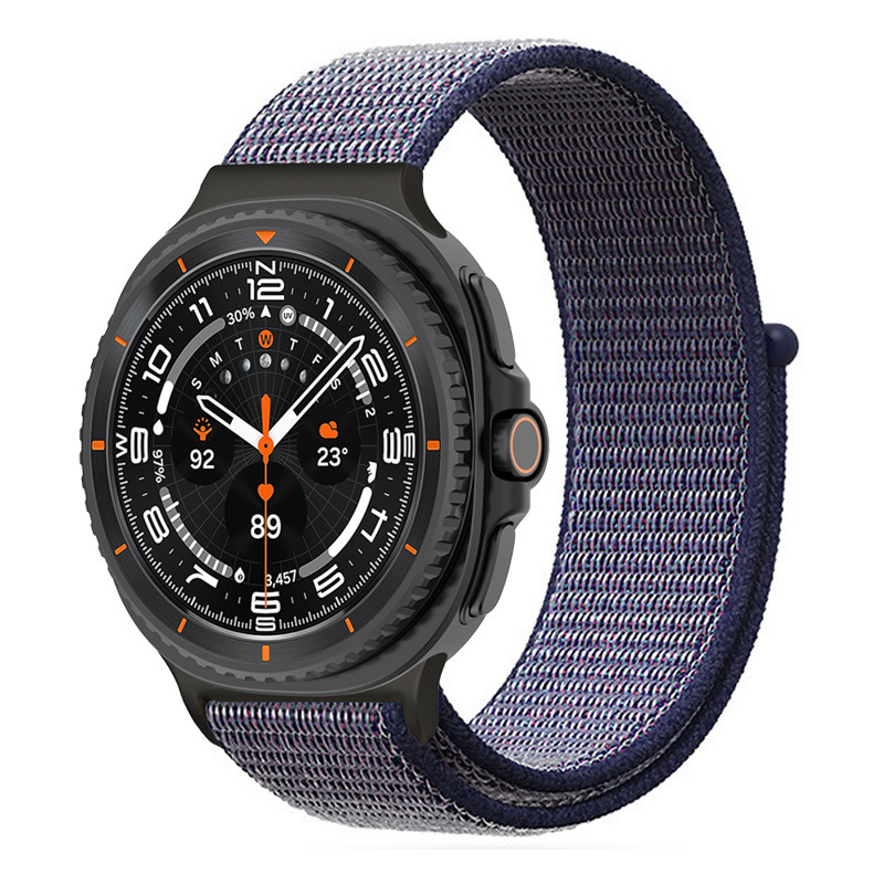 适用三星watch8手表带Galaxy watch8Classic魔术贴回环式尼龙表带|undefined
