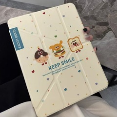 iPadY 折りたたみタブレット保護ケース 漫画 かわいい Air11M3/A16/10th/Air1/2/4/5th に適しています