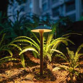户外防水LED草坪灯庭院照明灯小区花园灯室外公园地插式草地灯