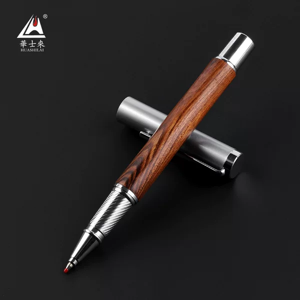 Factory in stock wholesale 211 metal solid wood jewelry pen business advertising gifts signature pen engraving LOGO