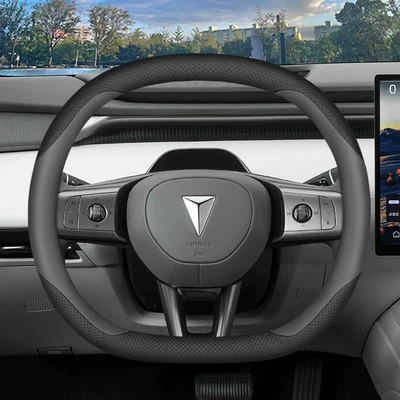 Four-Season Steering Wheel Cover, Steering wheel cover - dark-blue-l06-black-lead-gray-ultra-thin-model-standard