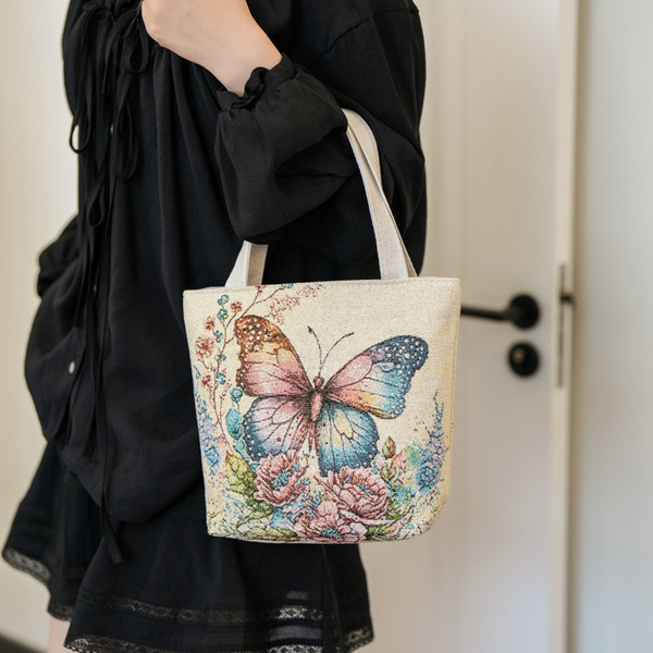 Ethnic handheld retro shoulder bag
