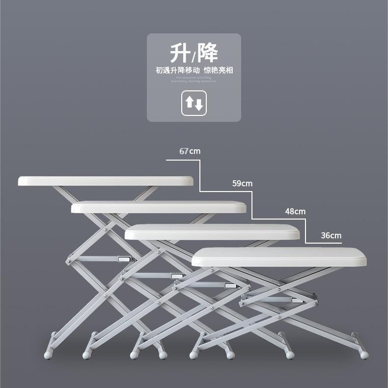 Mesa plegable mesa de comedor mesa de computadora portátil casera simple mesa de oficina pequeña casa de estudio elevable mesa montada en automóviles