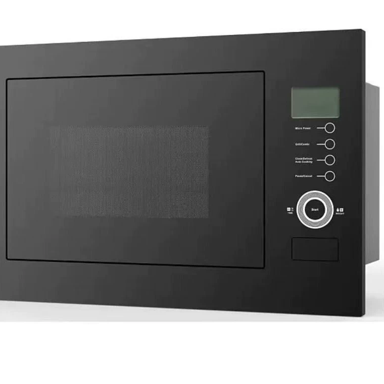 Встраиваемая микроволновая печь с интеллектуальным управлением, 25 литров, прямые поставки с завода, английская версия, европейская вилка