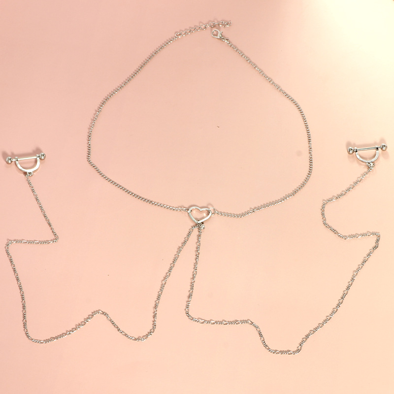 Labret piercing jewelry detail image