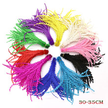 ���l30-35cm�޼����uβëDIY�ֹ��Ʒ�����ɫ�uë�޼���β