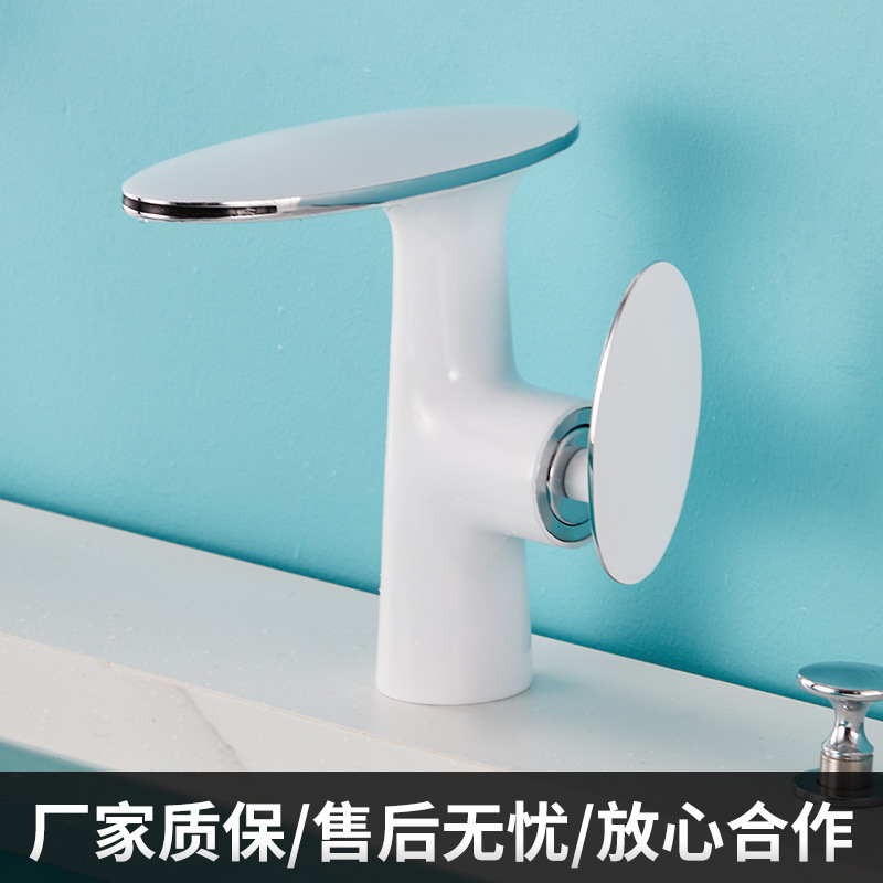 Vida canción Luz de lujo arte nórdico fregadero grifo lavabo caliente y frío grifo