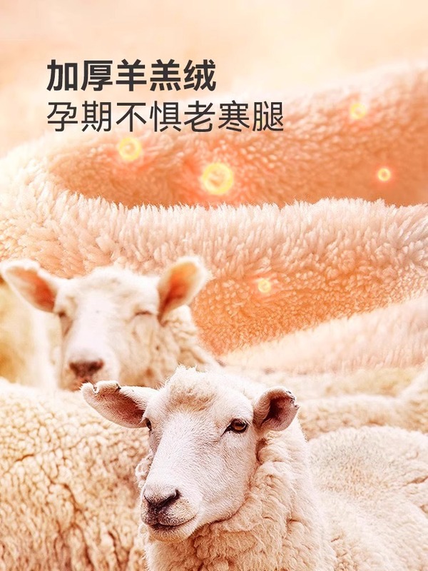 大きいサイズの妊婦のズボンの東北の羊の小毛の冬の外はベルベットを着てスポーツの秋冬の保温の衛のズボンの冬の綿のズボンを厚くします。|undefined