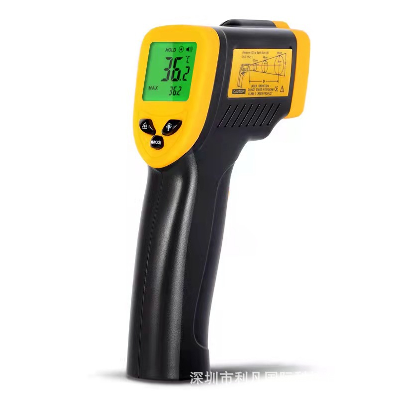 外贸工业红外线测温仪非接触测温枪 DT600 Infrared Thermometer