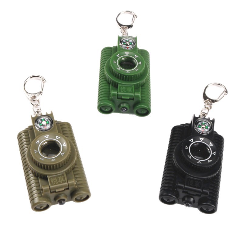 (Wholesale), small folding adjustable telescope, flashlight, keychain, equipment, toy 5