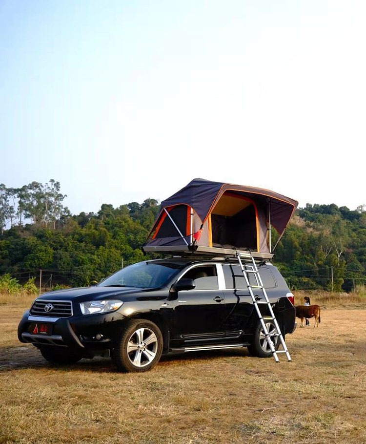 Export Car Roof Tent for 3-4 People, Fully Automatic Quick-Opening Car Tent, Soft-Top Outdoor Camping Equipment Customization