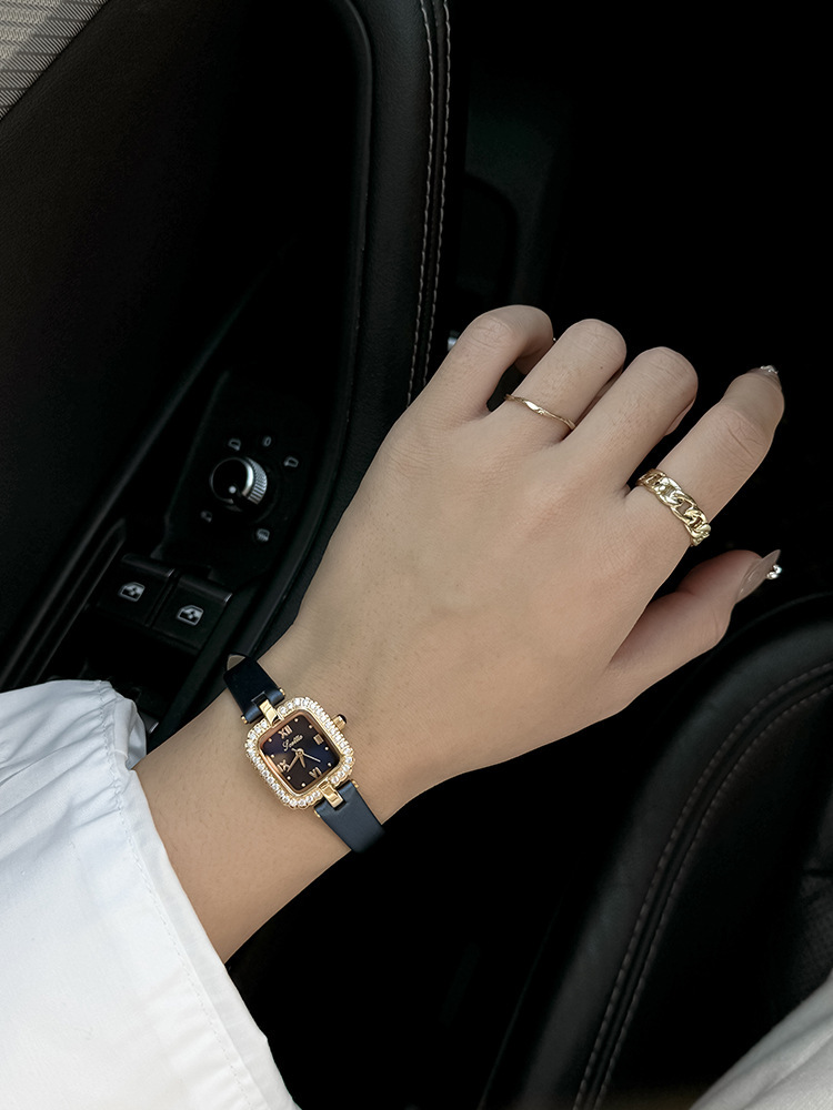 Solid Color Pattern All Seasons Season Women's Gender Simple Style, Classic Style Style Simple Style Classic Style Solid Color Butterfly Double Snap Quartz Watch
