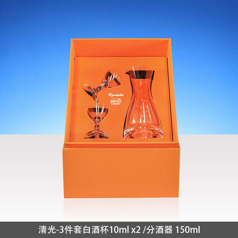 Caja de regalo de tazas de vino de cristal de alta calidad importadas de la República Checa, separador de vino de alta calidad, regalos de negocios, paquetes prácticos para clientes