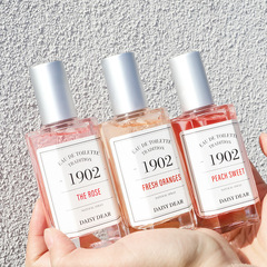 Ladies' Long-lasting Light Fragrance Peach Cabbage Rose Student Perfume Wholesale 50ML