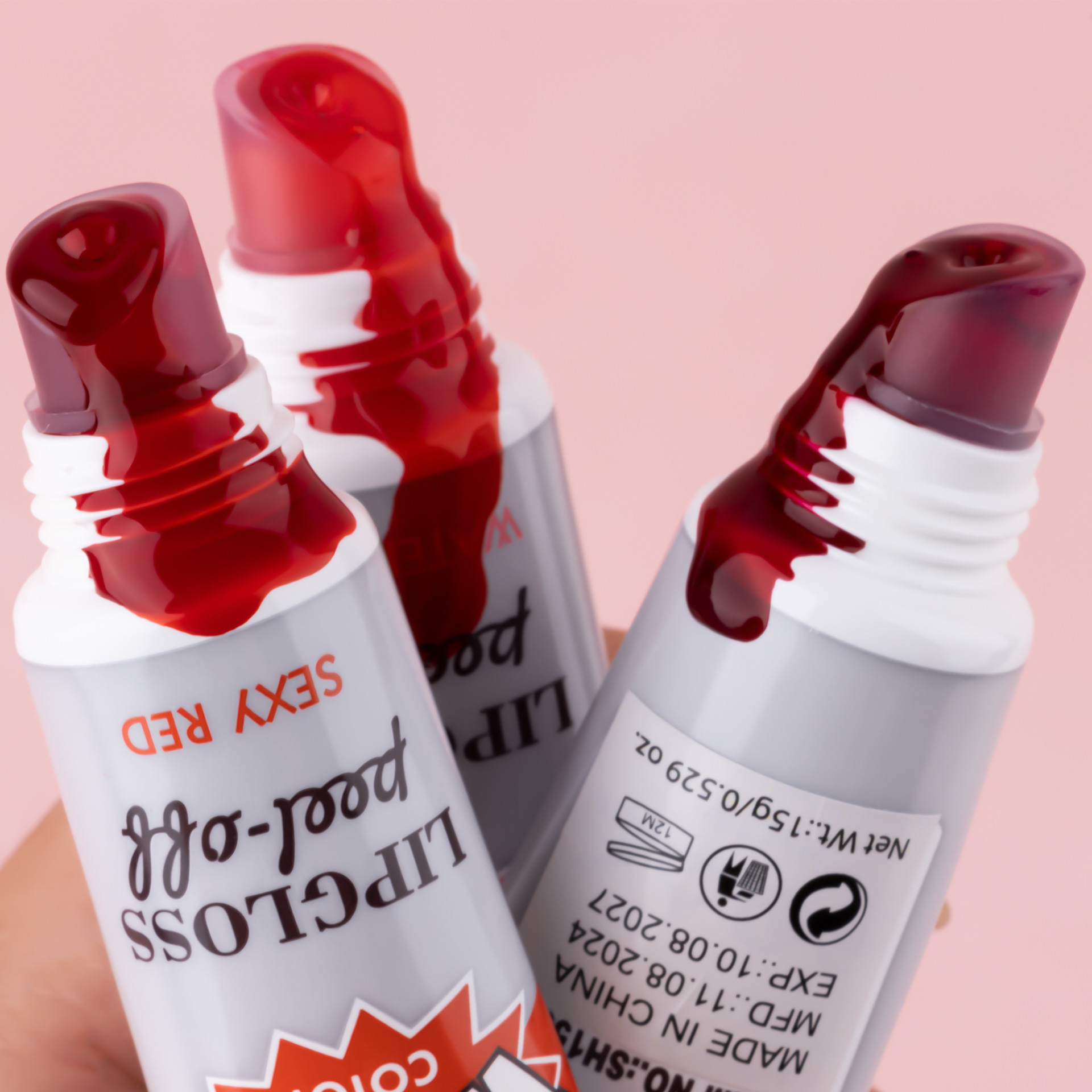 SHCOETY peel-off lipstick, Moisturizing lip mask, lip gloss, stretch, waterproof, non-fading, non-stick, Sexy lip gloss, cross-border undefined