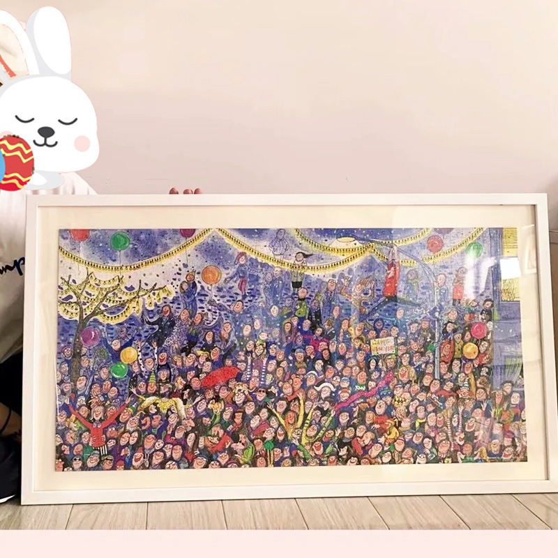 猫空パズルフレーム 1000ピース 81.3x40.6 950ピース 102x34 33*98 99*35 パズルフレーム|undefined